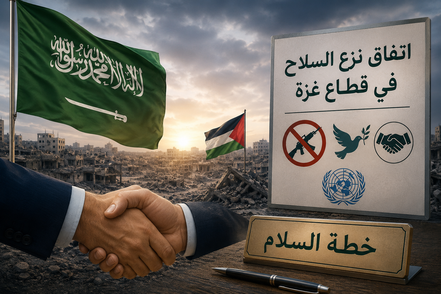 السعودية ترحب باتفاق نزع السلاح في غزة وتؤكد دعم تنفيذ خطة السلام