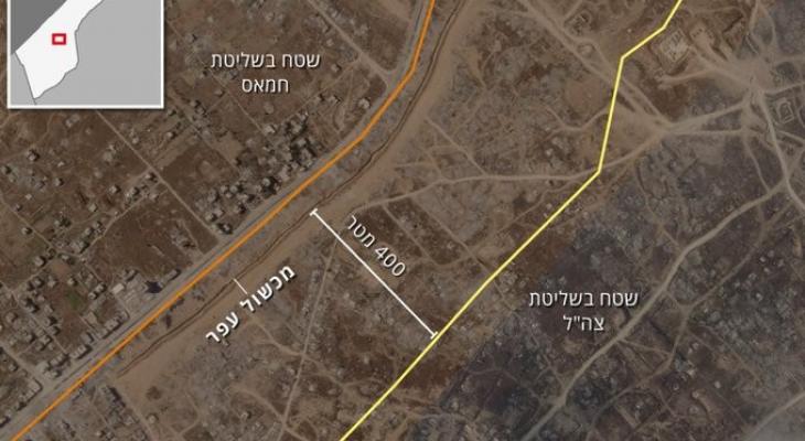 تقرير: إسرائيل تعزز وجودها العسكري في غزة بتوسيع العائق الأرضي نحو "الخط البرتقالي"