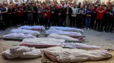 غالبية الضحايا نساء وأطفال.. 35 شهيدًا في غزة خلال الساعات الـ24 الماضية