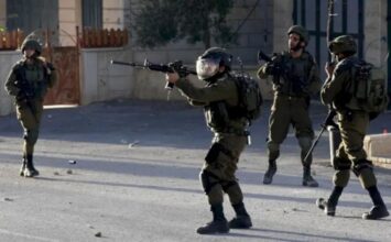 إصابة مواطن برصاص جنود الاحتلال باقتحام قرية المغير