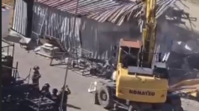 الاحتلال يهدم بركسًا زراعيًا جنوب نابلس