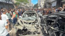 استشهاد شاب متأثرًا بإصابته في قصف إسرائيلي استهدف سيارة مدنية شمال غزة