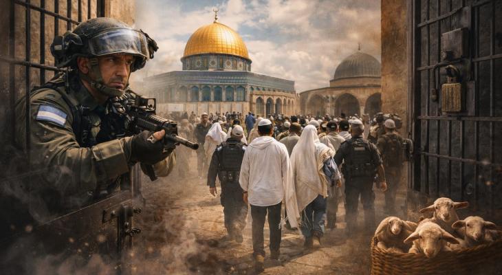 1403 مستوطنين اقتحموا الأقصى الأسبوع الماضي