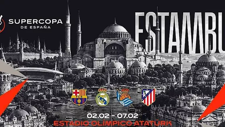 إسطنبول تستضيف كأس السوبر الإسباني 2027 للمرة الأولى