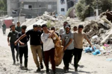 استشهاد مواطن متأثراً بإصابه في غارة إسرائيلية على غزة
