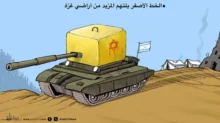 الخط الأصفر يلتهم المزيد من أراضي غزة