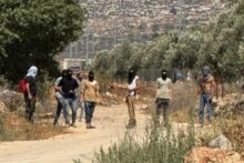 مستوطنون يهاجمون مركبة شمال شرق رام الله