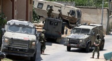 الاحتلال يشن حملة اعتقالات في المغير شمال شرق رام الله