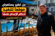 إيتمار بن غفير يستعرض منشأة لتنفيذ أحكام الإعدام بحق الفلسطينيين