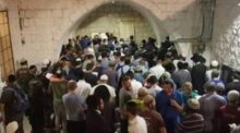 مئات المستوطنين يقتحمون "عورتا" جنوب نابلس ويؤدون طقوساً تلمودية