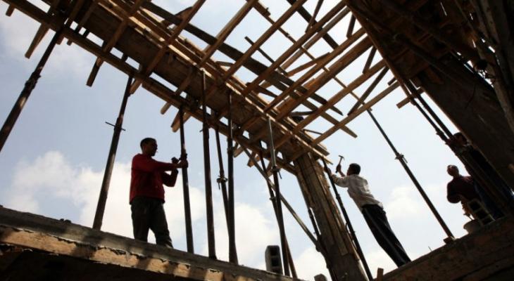 تراجع مؤشرات تكاليف البناء والبنية التحتية في الضفة الغربية خلال تموز