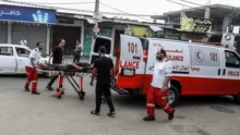 إصابة مسنّة برصاص الاحتلال جنوب خان يونس