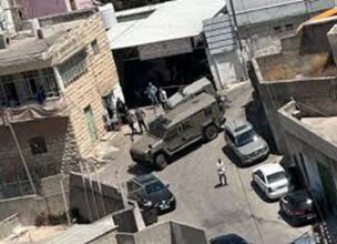 استشهاد شاب برصاص الاحتلال بعد حصار منزله جنوب نابلس
