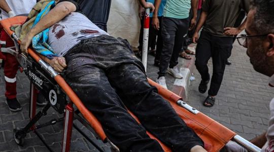 إصابة 3 مواطنين في قصف مسيرة إسرائيلية لتجمع للمواطنين في خانيونس
