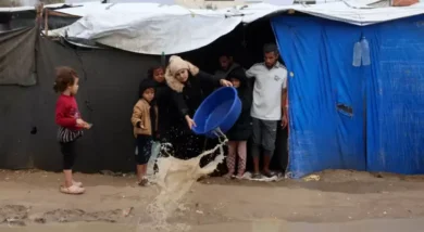 الأمم المتحدة تحذر من شتاء جديد للنازحين في غزة داخل الخيام