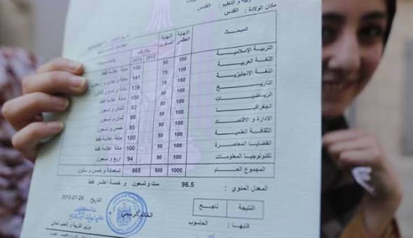نتائج إكمال الثانوية العامة