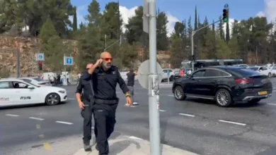 اعتقال شخصين قرب القدس يتراجع من شبهة هجوم وشيك إلى بلاغ كاذب