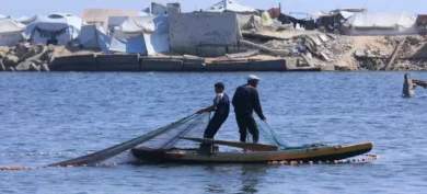 إصابة صيادين بنيران الاحتلال قبالة ساحل غزة