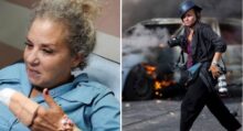 مستعمرون يعتدون على مصورة واشنطن بوست خلال قطف الزيتون قرب رام الله