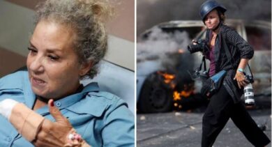 مستعمرون يعتدون على مصورة واشنطن بوست خلال قطف الزيتون قرب رام الله