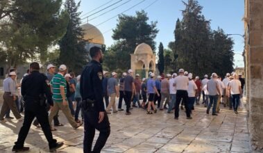 أكثر من 1193 مستوطناً يقتحمون المسجد الأقصى خلال أسبوع