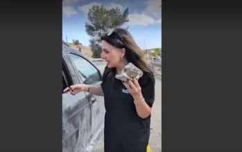 مرشحة إسرائيلية تتعرض للرشق بالحجارة خلال جولة في الضفة